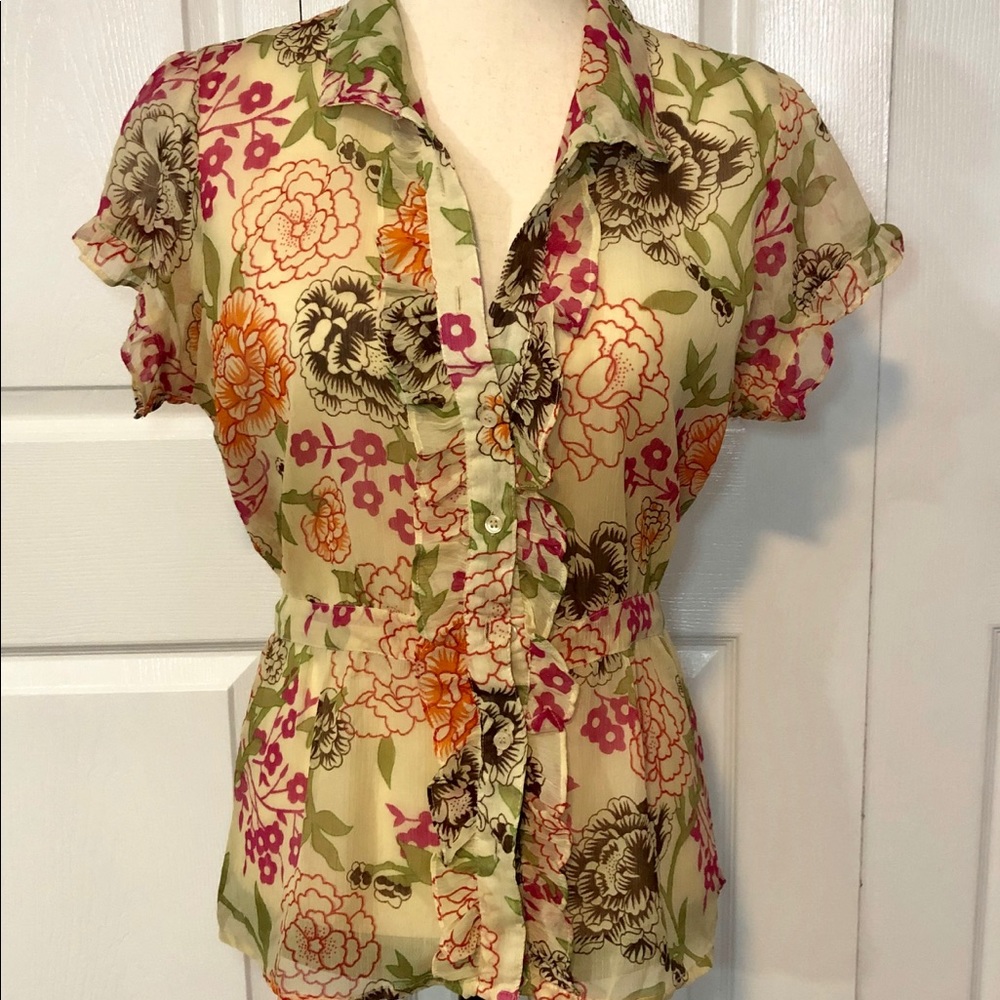 Decoded Brand sheer top